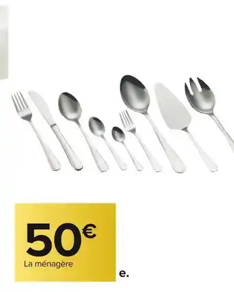 Carrefour Market Ménagère 75 pièces offre
