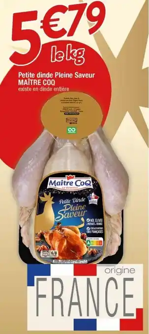 Cora x Carrefour Dinde maître coq offre