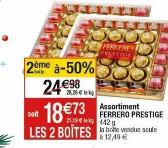 Cora x Carrefour Chocolats ferrero rocher offre