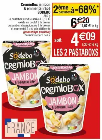 Cora x Carrefour Plats cuisinés sodebo offre