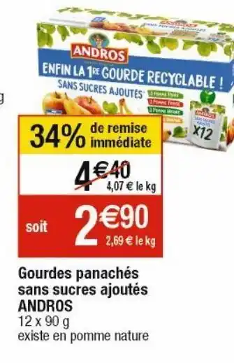 Cora x Carrefour Boissons andros offre
