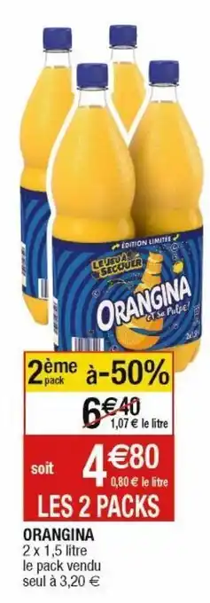 Cora x Carrefour Limonade orangina offre