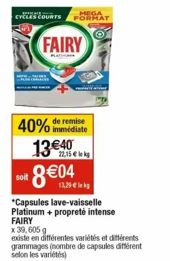 Cora x Carrefour Lave-vaisselle offre
