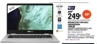 E.Leclerc Ordinateur Portable Chromebook offre