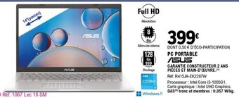 E.Leclerc PC Portable Asus offre