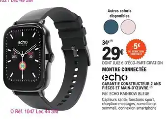 E.Leclerc Montre Connectée offre