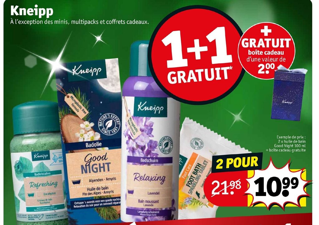 Promo Kneipp chez Kruidvat