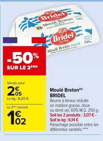 Carrefour Market Moulé Breton Bridel offre