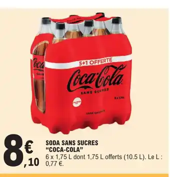 E.Leclerc Soda Sans Sucres Coca-Cola offre