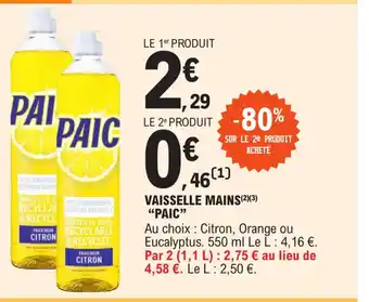E.Leclerc Vaisselle Mains Pain offre