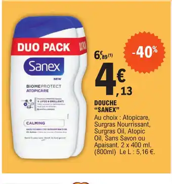 E.Leclerc Douche Sanex offre