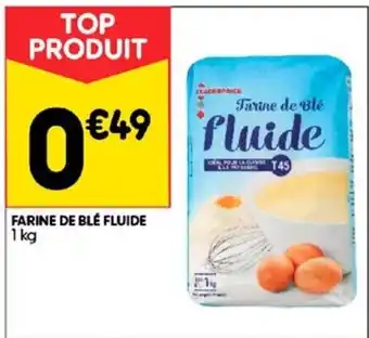 Leader Price Farinede de blé fluide offre
