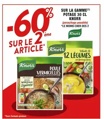 Cora x Carrefour Sur La Gamme Potage 30cl Knorr offre