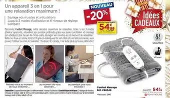 Teleshopping Confort massage offre