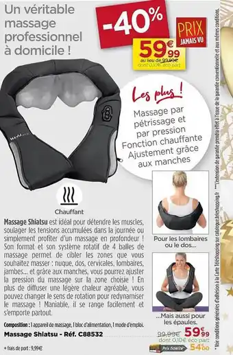 Massage shiatsu