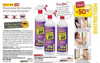 Barrage aux insectes repouss 1l
