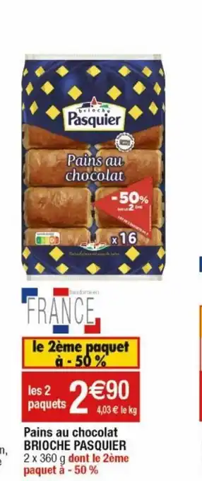 Pains Au Chocolat brioche Pasquier