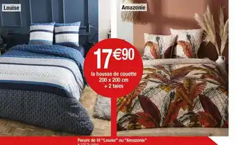 Cora x Carrefour La Housse de Couette offre