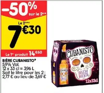 Bière cubanisto