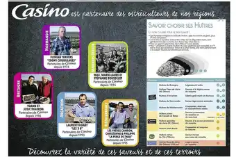 Casino Supermarchés Huîtres casino offre