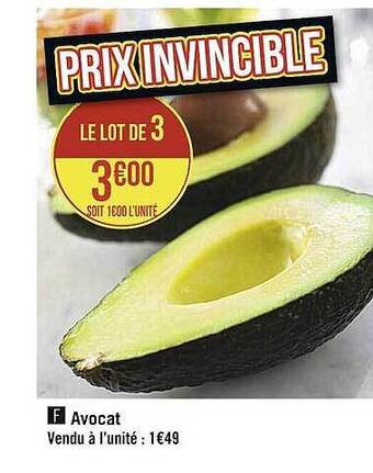 Casino Supermarchés Avocat offre