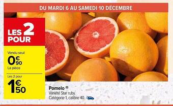 Carrefour Pomelo offre