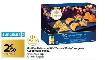 Mini feuilletés apéritifs