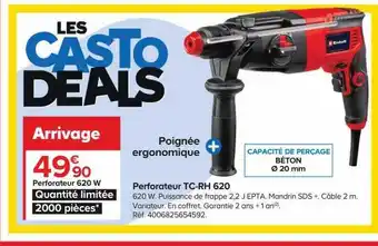 Castorama Perforateur tc-rh 620 w einhell offre