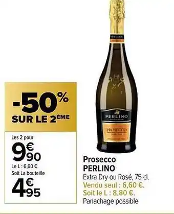 Carrefour Market Prosecco perlino offre