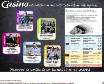 Géant Casino Huîtres casino offre