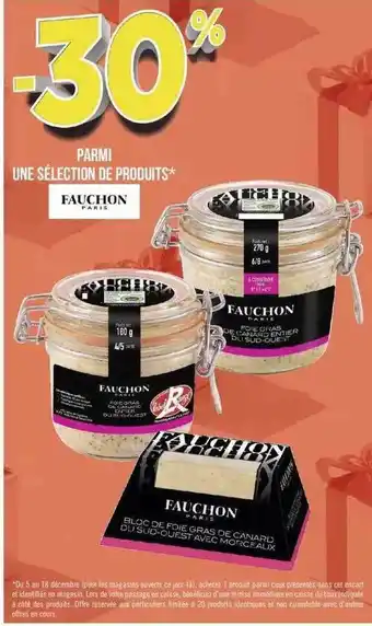 Géant Casino Produits fauchon paris offre