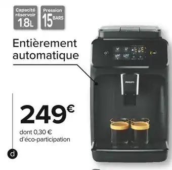 Carrefour Market Expresso broyeur offre