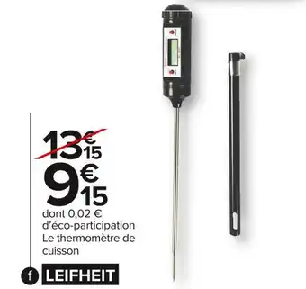 Leifheit thermomètre de cuisson électronique