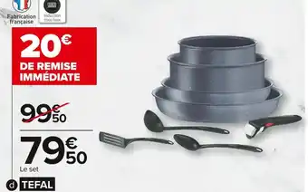 Carrefour Market Tefal set ingenio 8 pièces natural force offre