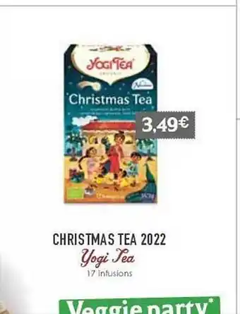 Naturalia Christmas tea 2022 yogi tea offre