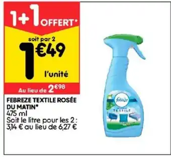 Febreze textile Rosée du matin