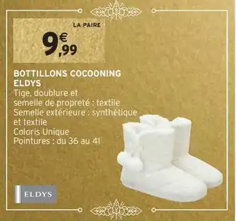 Bottillons cocooning eldys