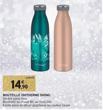 Bouteille isotherme 500ml