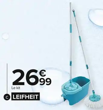 Carrefour Market Kit Rotation Disc Mop Ergo offre