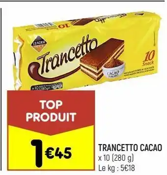 Trancetto cacao