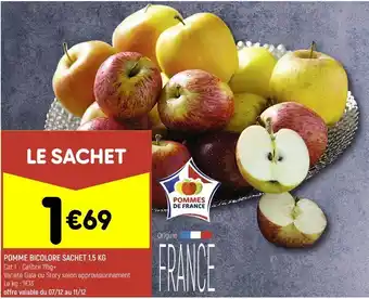 Leader Price Pomme bicolore sachet 1.5 kg offre