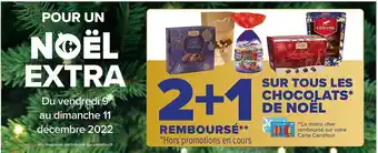 Carrefour Les chocolats de noël offre