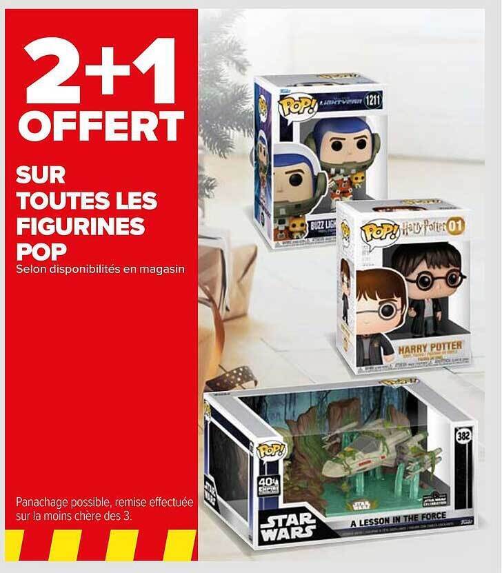 Promo Les figurines pop chez Carrefour