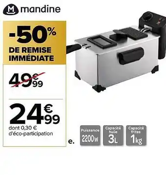 Carrefour Mandine offre