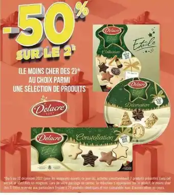 Géant Casino Produits delacre offre