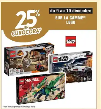 Cora x Carrefour La gamme lego offre