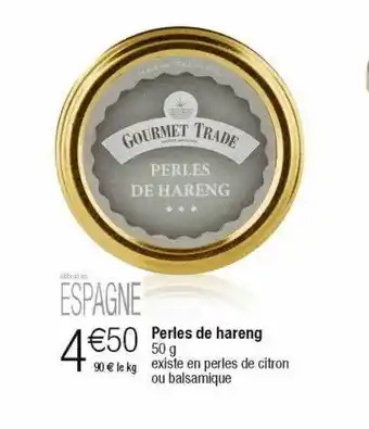 Perles de hareng