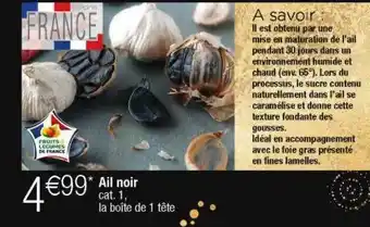 Cora x Carrefour Ail noir offre