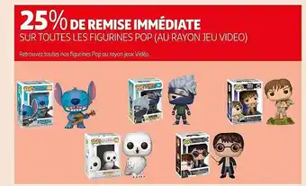 Auchan Les figurines pop offre