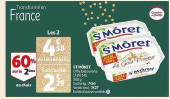 Auchan St môret offre